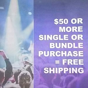 $50 Or More Single Bundle= Free shipping